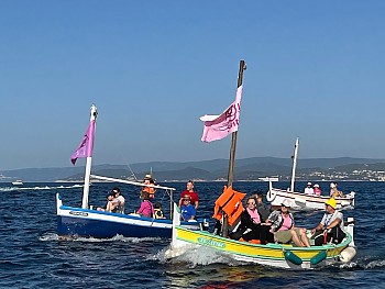 Octobre Rose embarqué sur les pointus du Brusc Octobre Rose embarqué sur les pointus du Brusc
