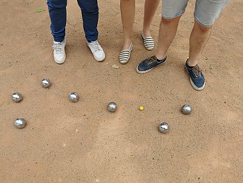 Lou Capian aux masters de pétanque du Brusc