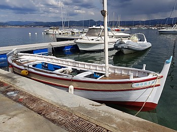 Doris, barquette de 1972, chantier Addin à La Viotat