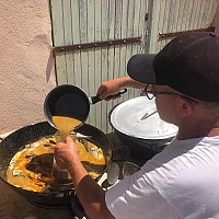 Préparation de la bouillabaisse 