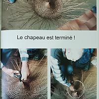 Fabrication traditionnelle d'un girelier en myrte ( nasse à poissons)
