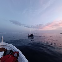 À bord du Doffen, pointu du Brusc